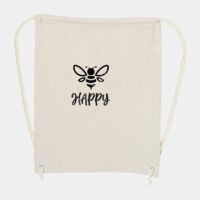 10 Ounce Cotton Canvas Drawstring Backpack Thumbnail