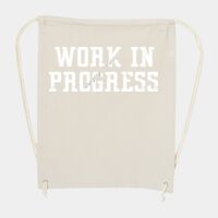 10 Ounce Cotton Canvas Drawstring Backpack Thumbnail