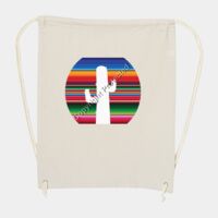 10 Ounce Cotton Canvas Drawstring Backpack Thumbnail