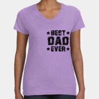 Women's V-Neck Fine Jersey Tee Thumbnail