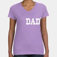 Women's V-Neck Fine Jersey Tee Thumbnail