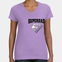 Women's V-Neck Fine Jersey Tee Thumbnail