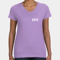 Women's V-Neck Fine Jersey Tee Thumbnail