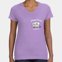 Women's V-Neck Fine Jersey Tee Thumbnail