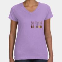 Women's V-Neck Fine Jersey Tee Thumbnail