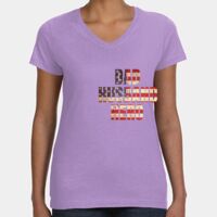 Women's V-Neck Fine Jersey Tee Thumbnail