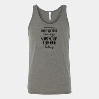 Unisex Jersey Tank Thumbnail