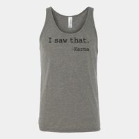 Unisex Jersey Tank Thumbnail